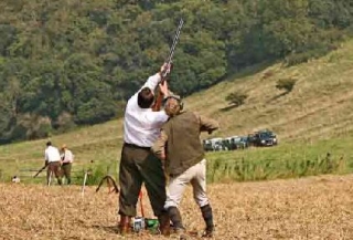 Simulated game shooting